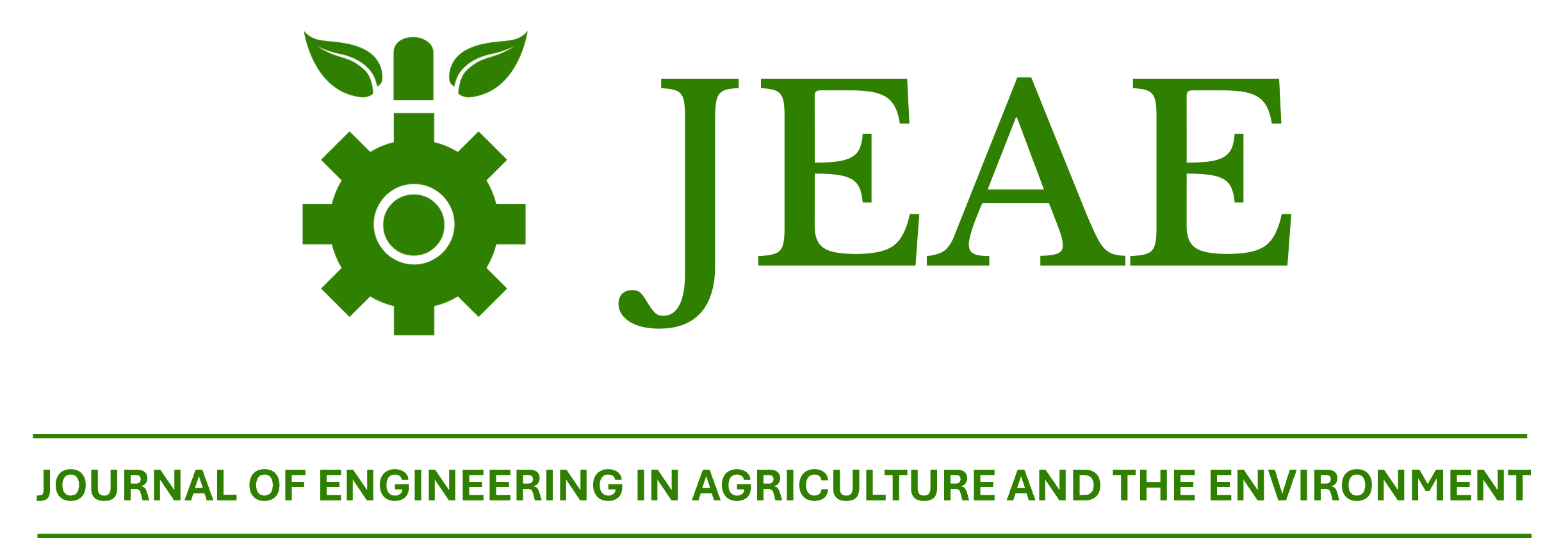 The Journal of  Engineering in Agricultural and the Environment logo